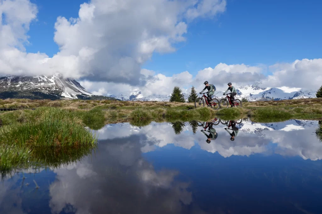 Plamort Mountainbike-Trail am Reschenpass